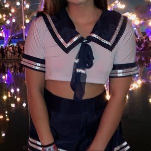 CROPPED SAILOR MOON TOP
